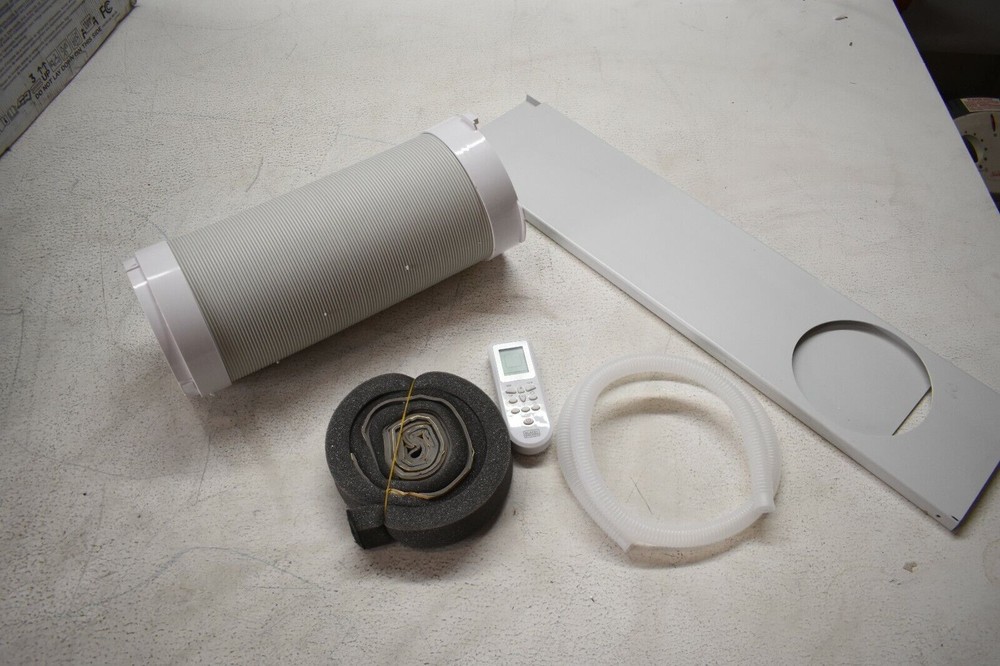 Black+Decker White Portable Air Conditioner With Remote Control 10000 BTU