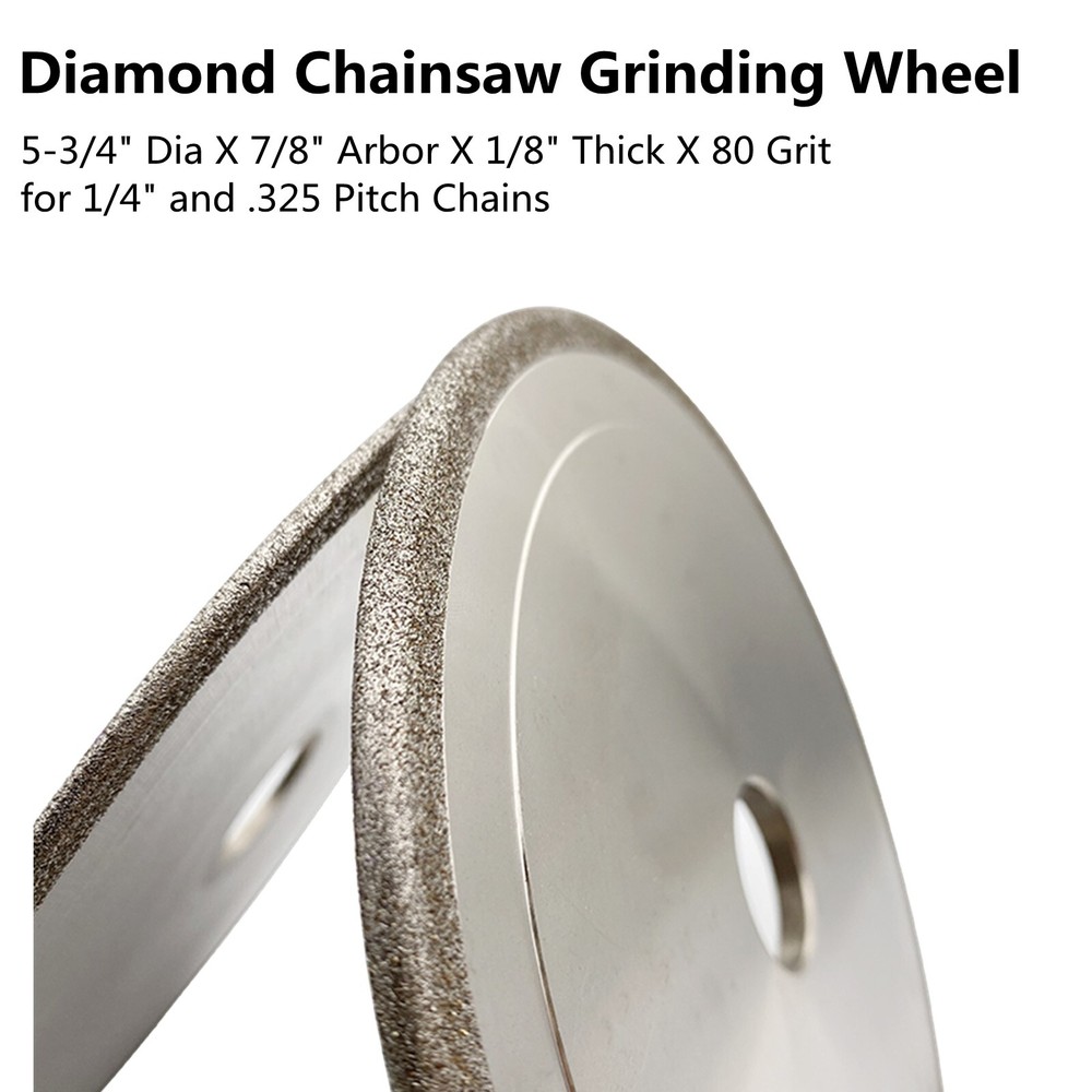 UF-SHARP Diamond Chainsaw Grinding Wheel 5-3/4" Dia x× 1/8" Thick