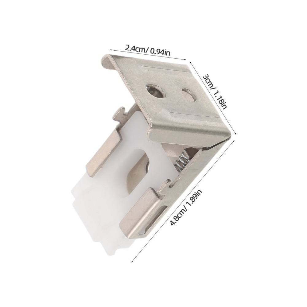 Door Blinds Bottom Bracket Brackets Replacement Curtain Installation