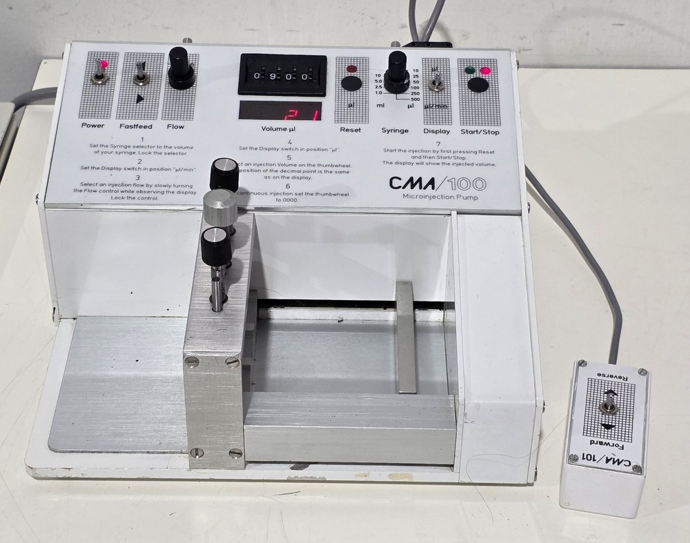Bioanalytical Systems CMA/100 Microinjection Pump