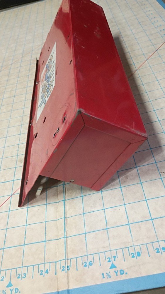 Matco Tools Red Metal Side Tool Tray Magnetic Organizer Excellent Tested Work...