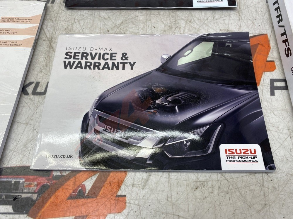 2017 Isuzu D-max Eiger Owners Manual 2017-2021