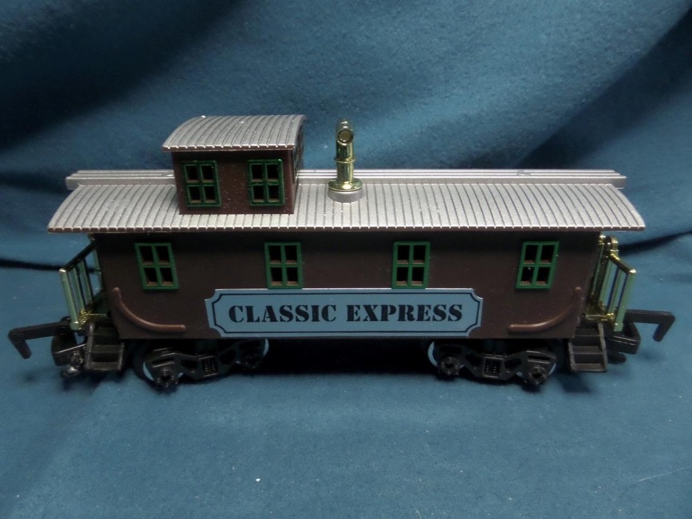 Western Classic Rolling Thunder Toy State Train Set Caboose G-Scale