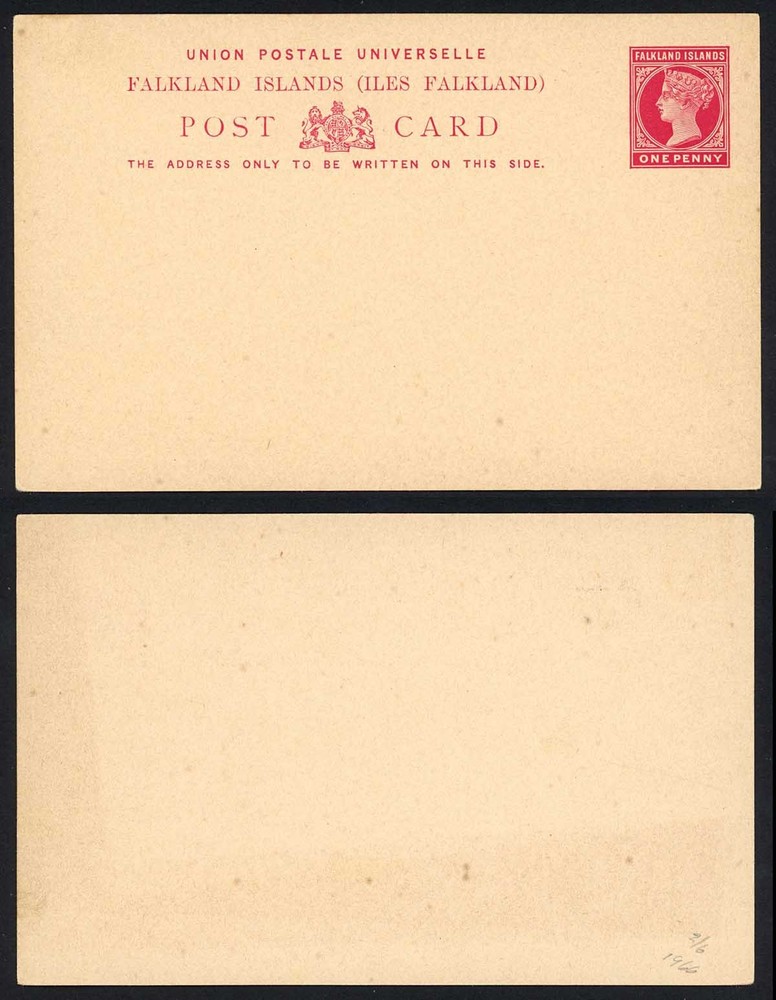 Falkland Is Heijtz P3 1d Post Mint