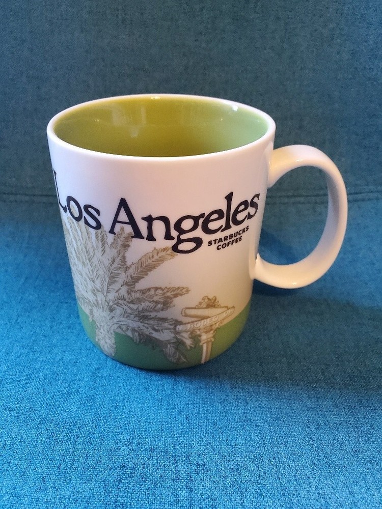 2012 Starbucks Coffee "Los Angelos" Ceramic Coffee Mug