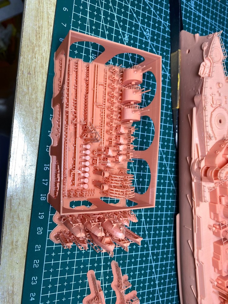 3D Printed 1/350 Soviet Cruiser Oleg Unpainted Model Kit NEW