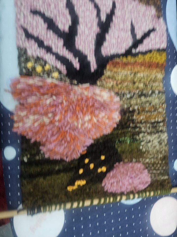 Hand Weaved Picture Wall Hanging