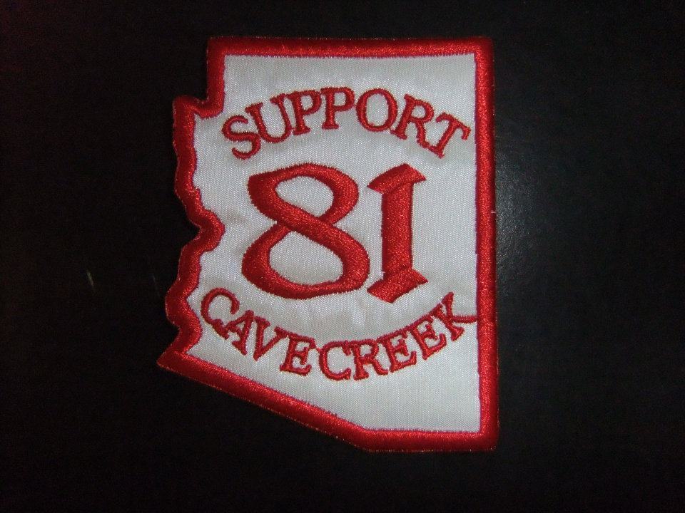 hells angels cave creek support patch