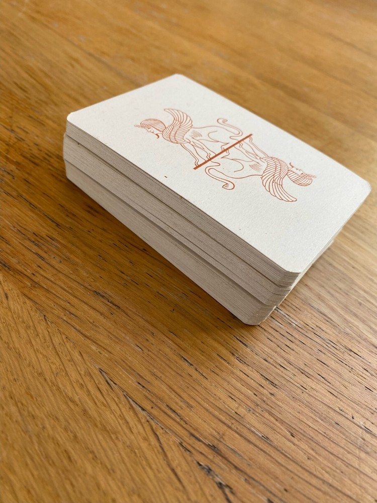 Vintage Baraja Egipcia Tarot Deck