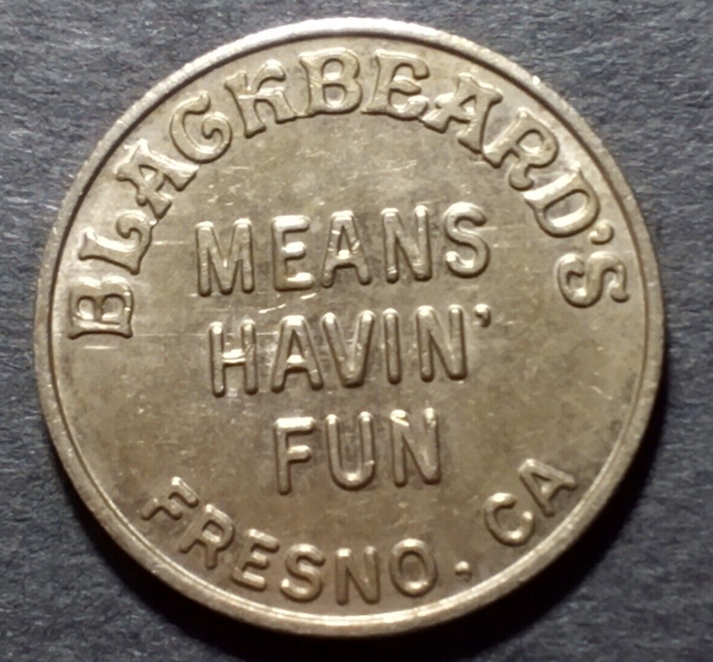 ICEE Token--Blackbeard's Means Havin' Fun ICEE Token