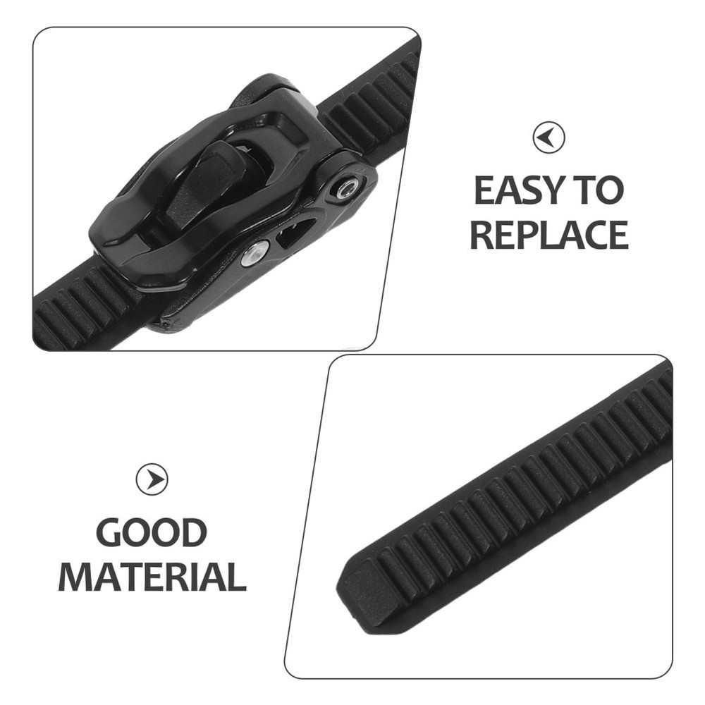 2 Sets Quad Skate Accessories Inline Roller Strap Adjustable Energy Buckle