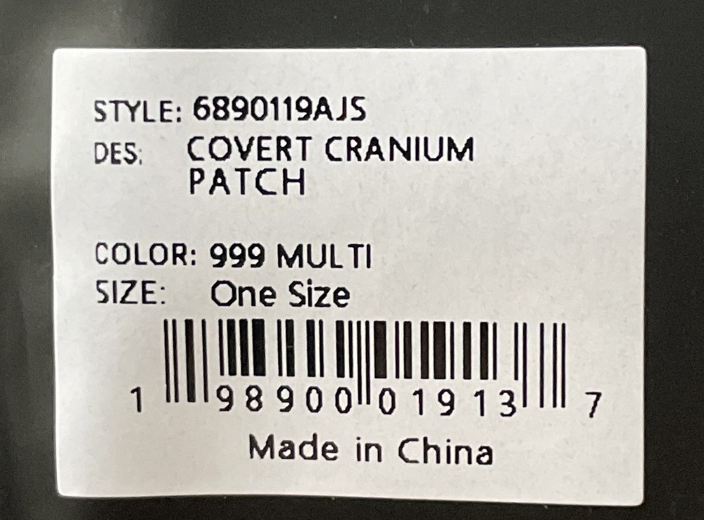 *NEW* 5.11 TACTICAL COVERT CRANIUM PATCH SKULL 💀 FIVE ELEVEN