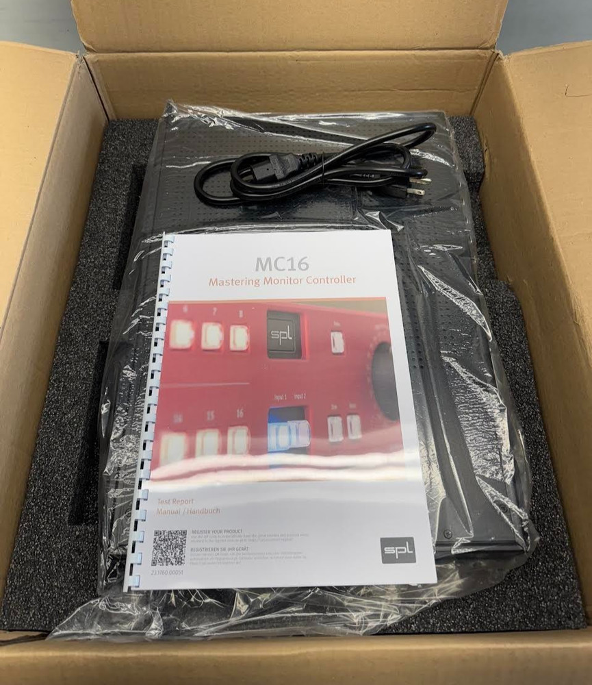 SPL MC16 Mastering Grade Monitor Controller (Black)