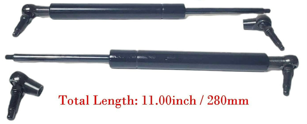 2X Tailgate Trunk Lift Support Rear Fits: Mitsubishi Eclipse 01-05 W/ Spoiler
