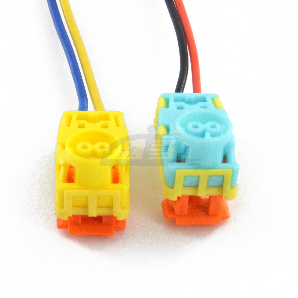 2pcs Driver AB Clock Spring Connector Plug for 2020 2021 2022 Ford Explorer