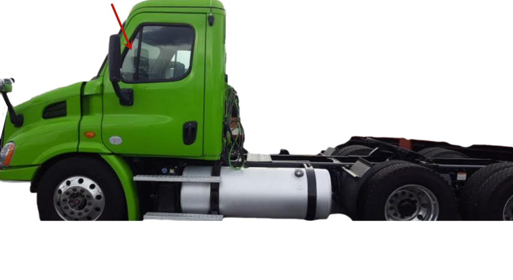Fits 2008-2023 Freightliner Cascadia Driver Left Side Front Vent Window Glass
