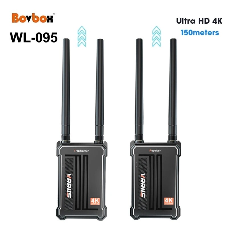 BOVBOX WL-095 4K HDMI Extender Wireless Video Transmission Transmitter Receiver