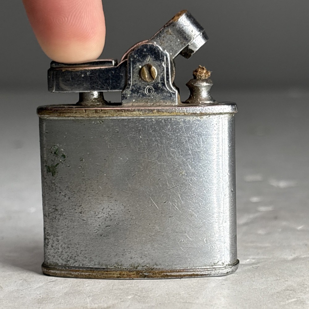 Vintage Ronson Standard Silver Lighter - Untested