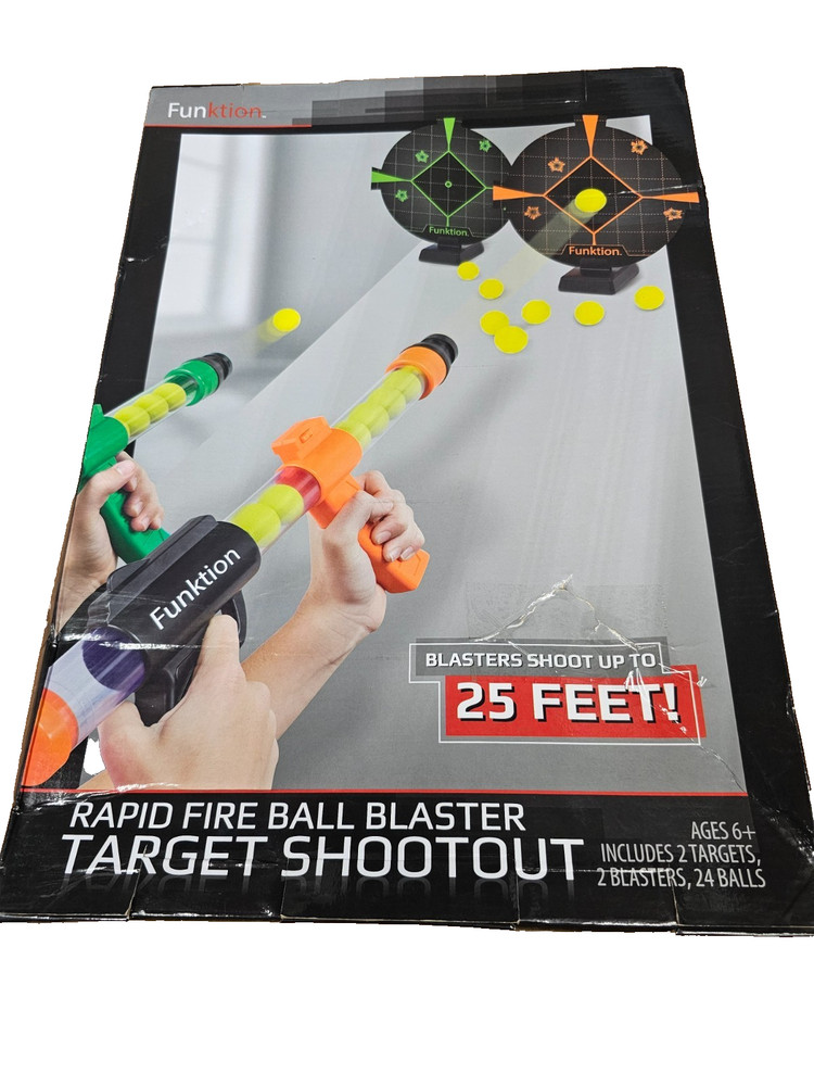 Funktion Rapid Fire Ball Blaster Target Shootout