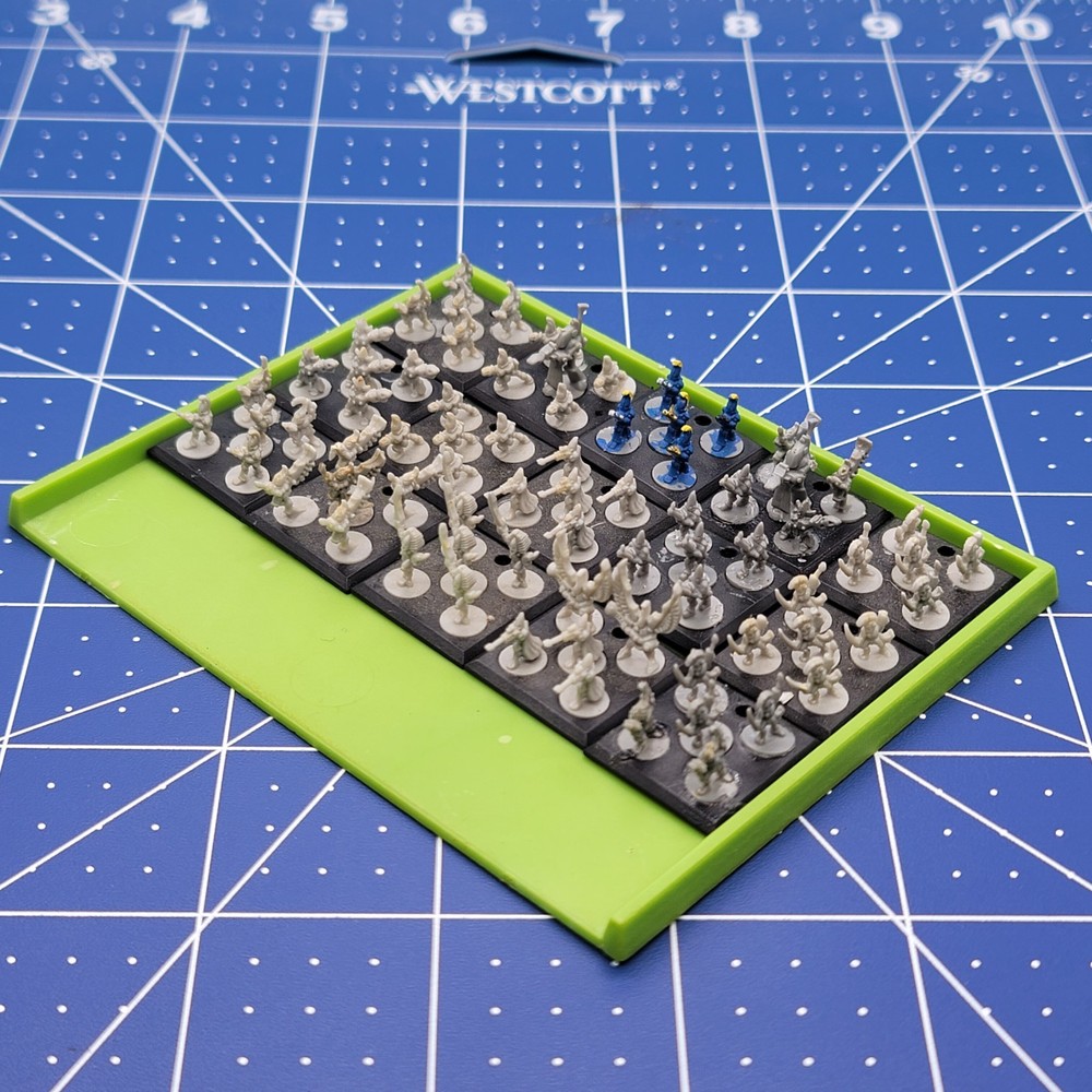 GW EPIC 40K ELDAR - Eldar Aspect Warriors x 75 (15 Bases) - OOP 6mm Plastic
