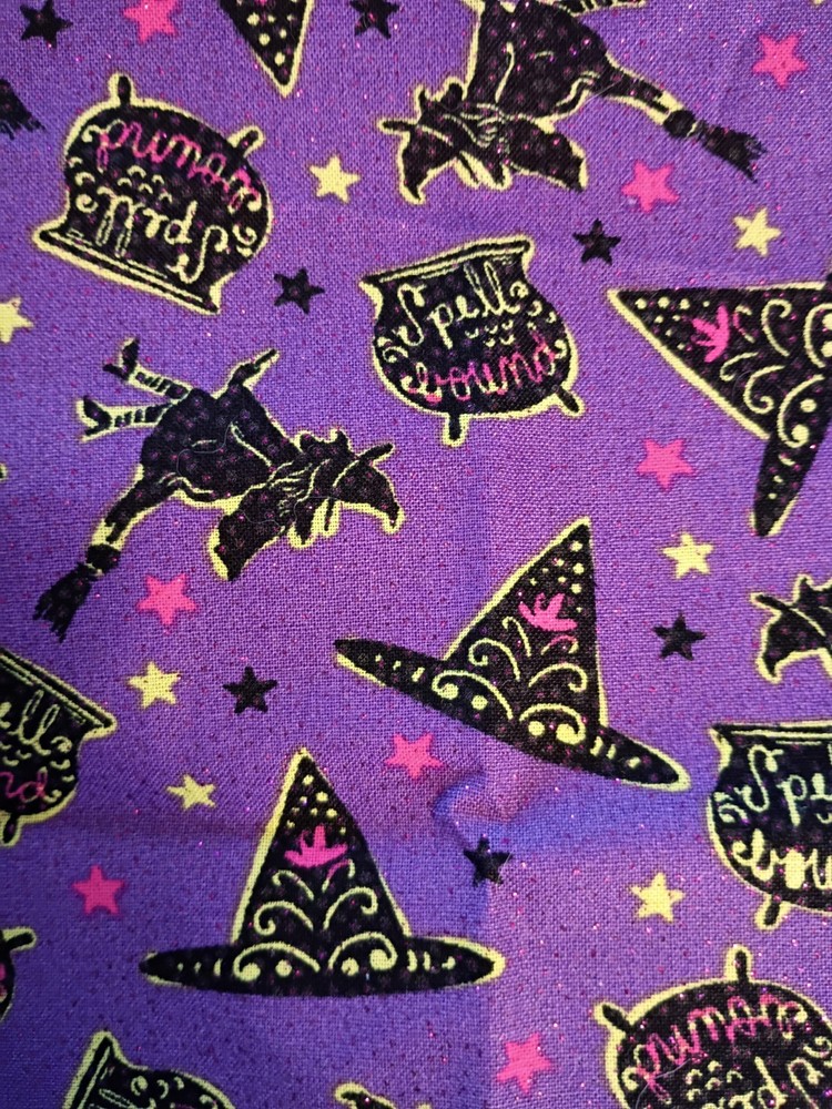 Halloween Quilting Cotton Scrap Fabric Bundle 1#