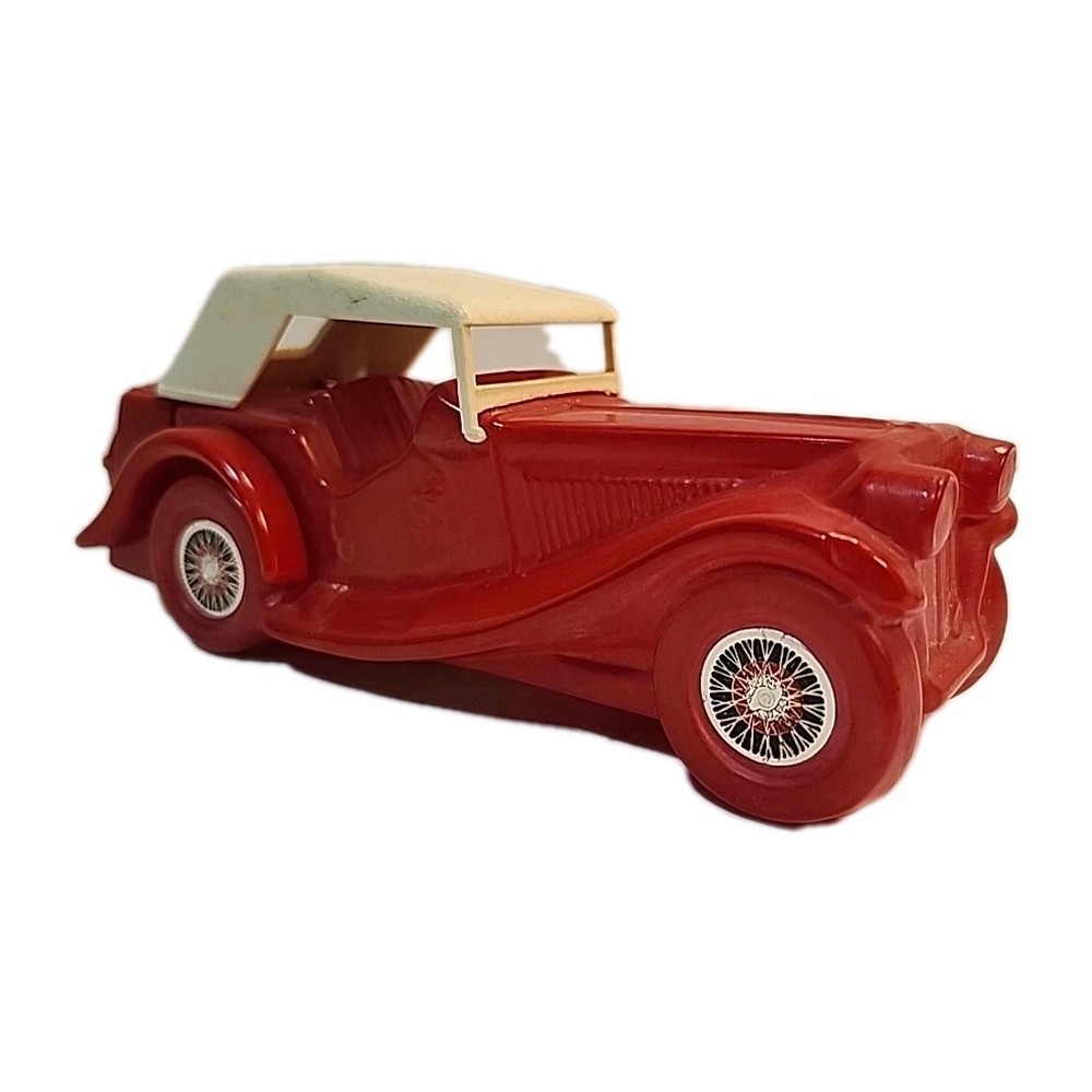 Avon Perfume Cologne Bottle Empty / Car / Red 1936 MG