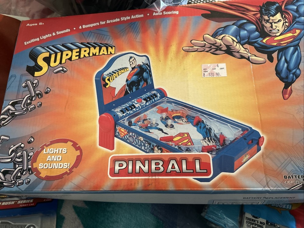 superman pinball machine