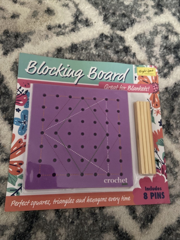 BLOCKING BOARD Crochet Now (Bright Spark Crochet)