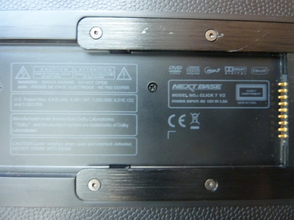 NEXTBASE CLICK 7 V2 CAR DVD PLAYER