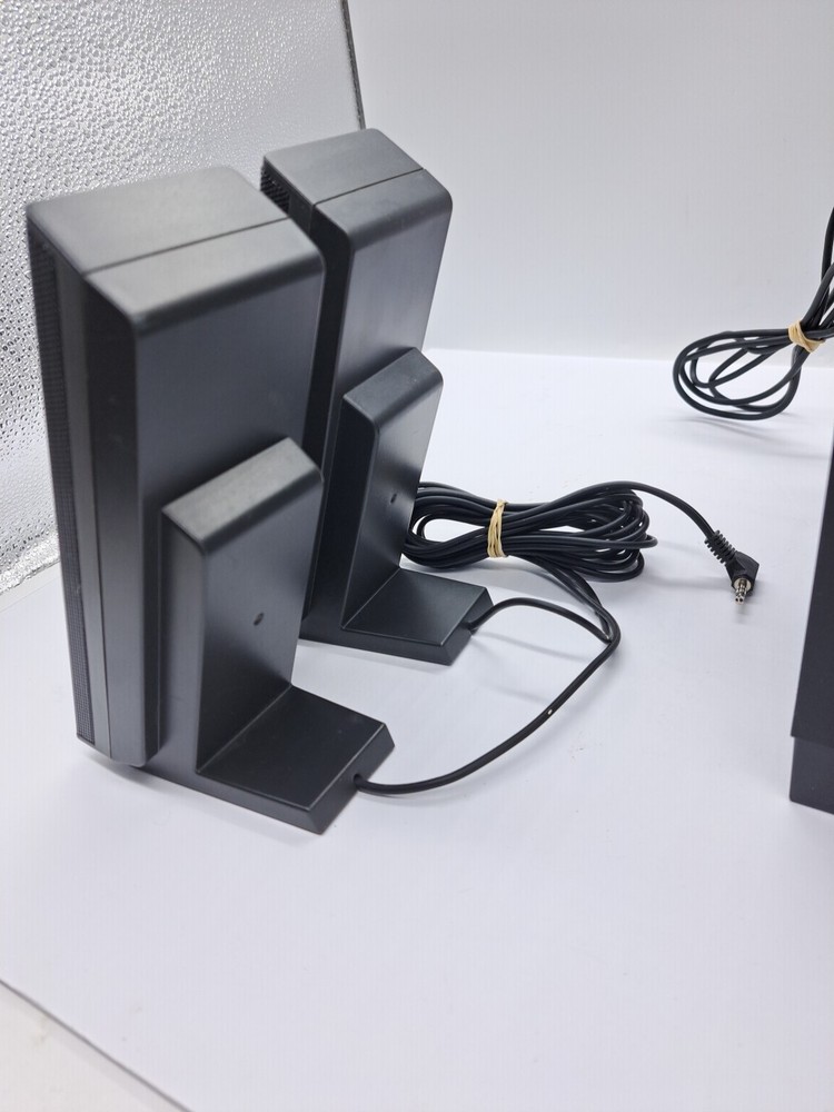 Logitech Tested X-240 Computer 3 Speaker System Active Sub