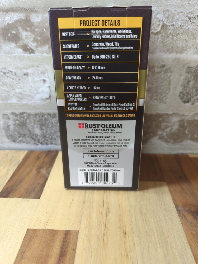 Rust-Oleum RockSolid Marble Additive. Gold Sandstone 🔥🔥