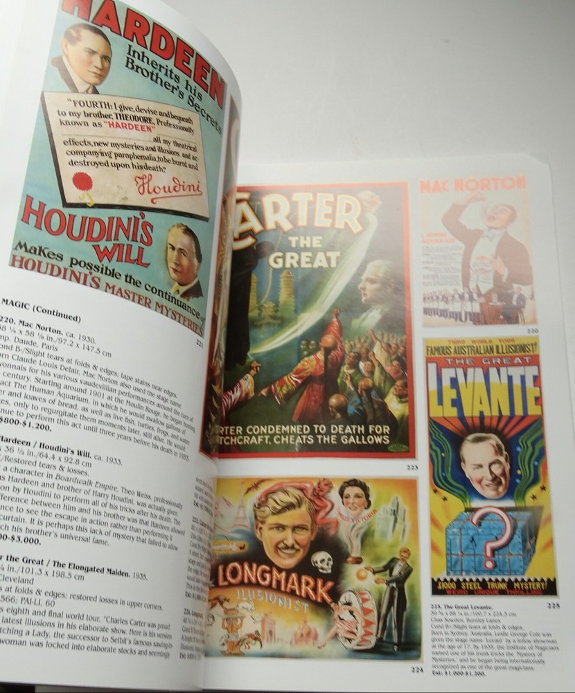 Rare Magic Poster Catalog 2011
