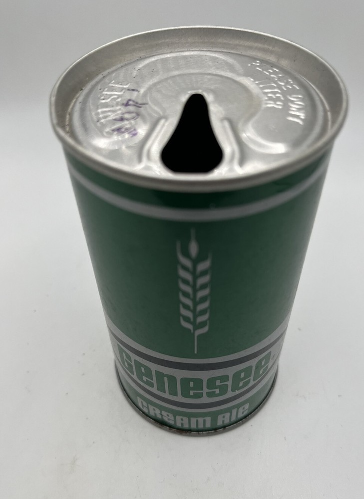 Genesee Cream Ale Empty Beer Can 12oz Vintage Pull Tab
