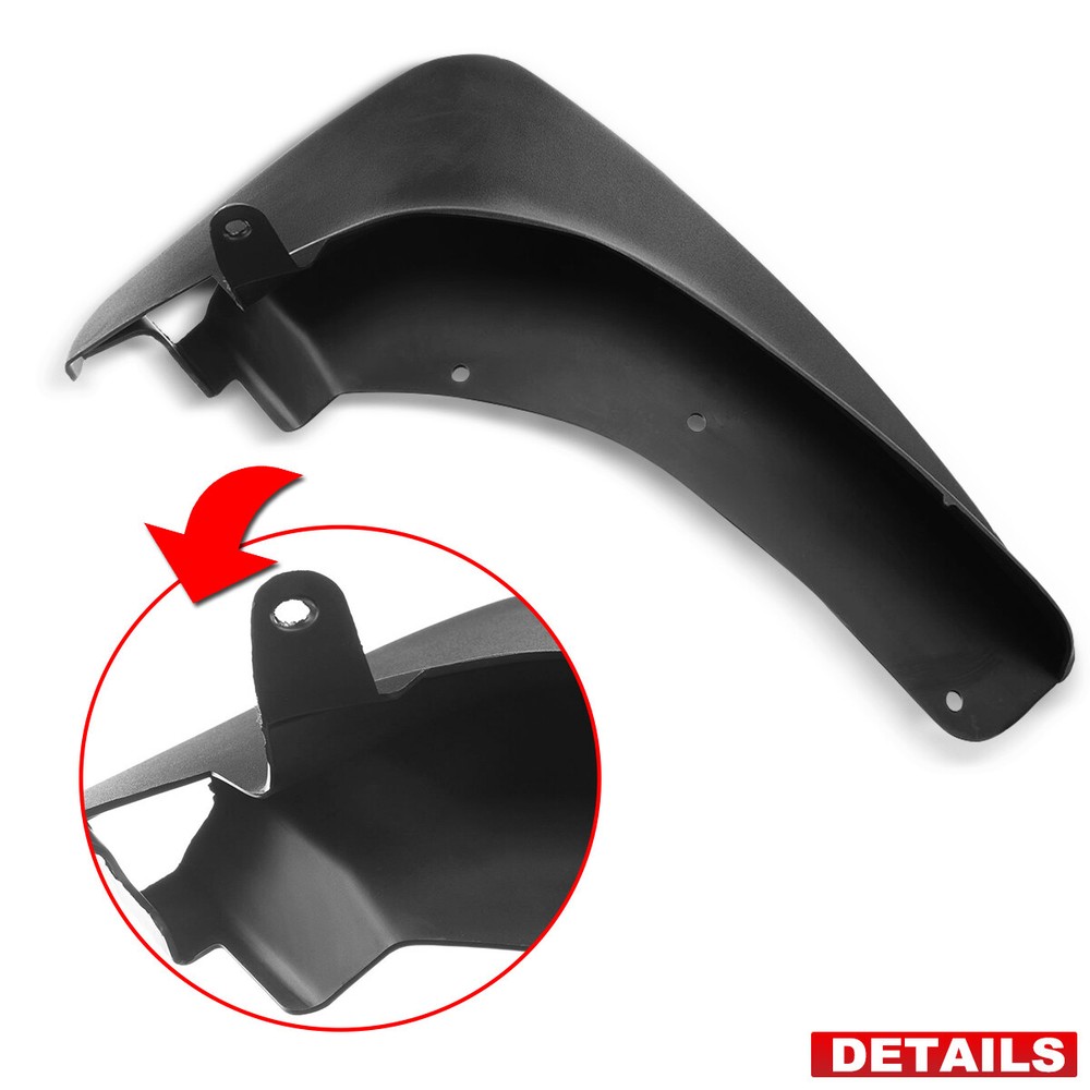 4Pcs Front Rear Splash Guards Mud Flaps Mudguards For Ford Explorer 2011-2018