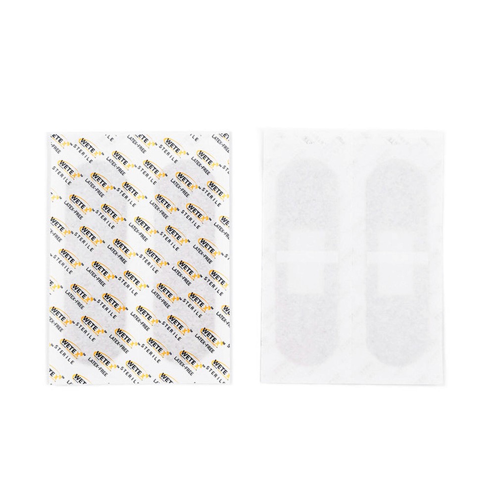 BROWN ELASTIC FABRIC ADHESIVE BANDAGES, PLASTER