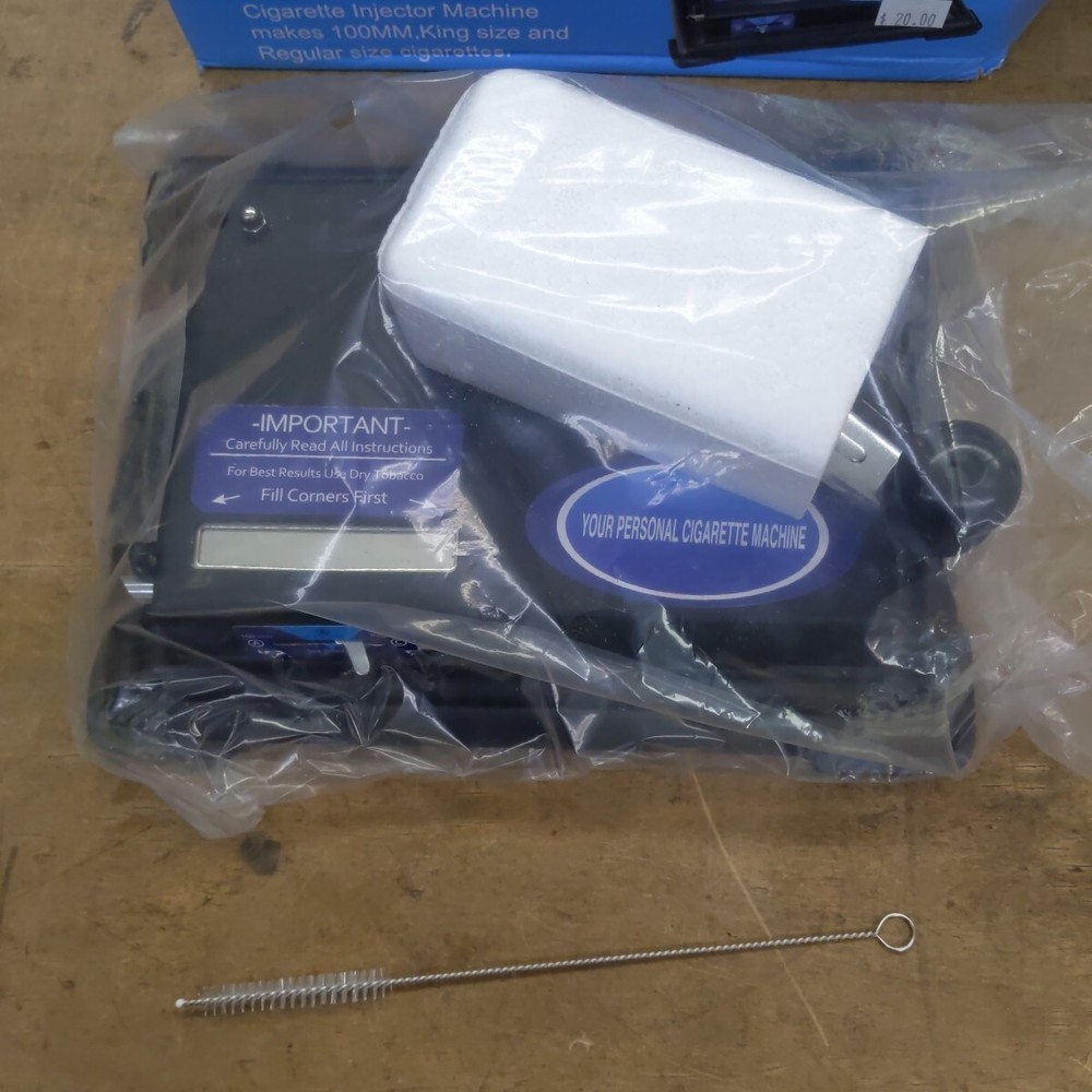 Cigarette injector machine makes 100MM , King And Regular Size Cigarettes. #1