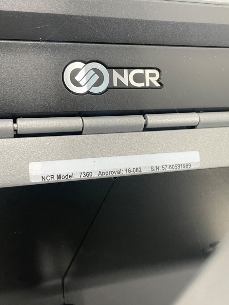 2 NCR 7360 R6C Self Check Outs