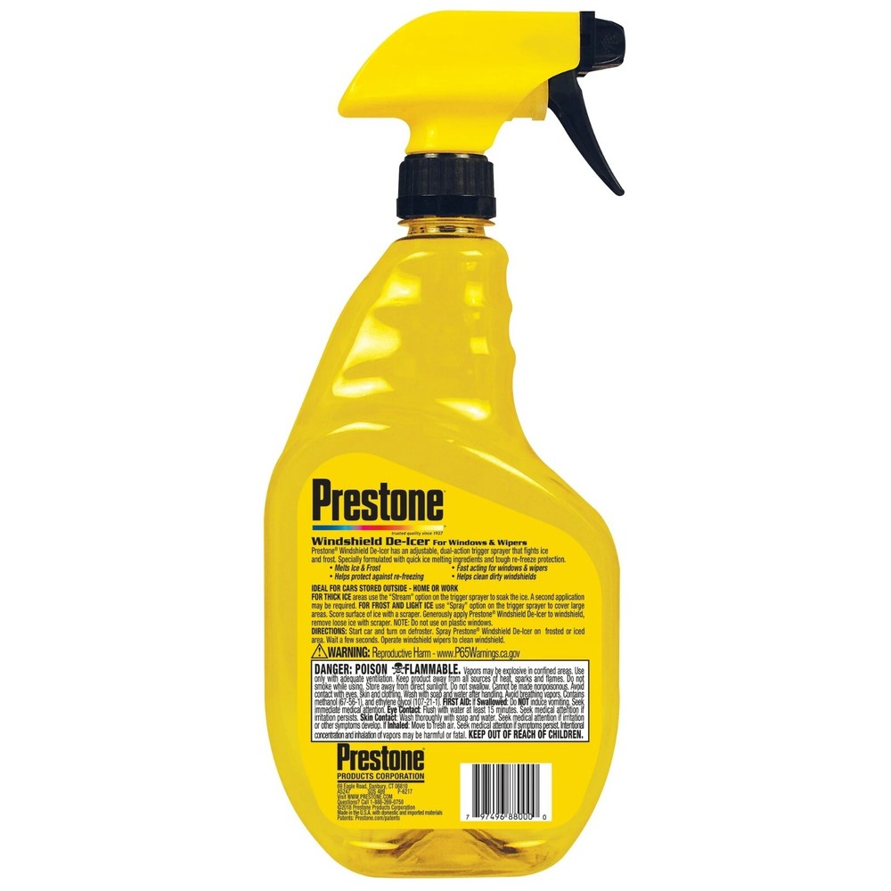 Prestone® Windshield Trigger De-Icer 32 oz
