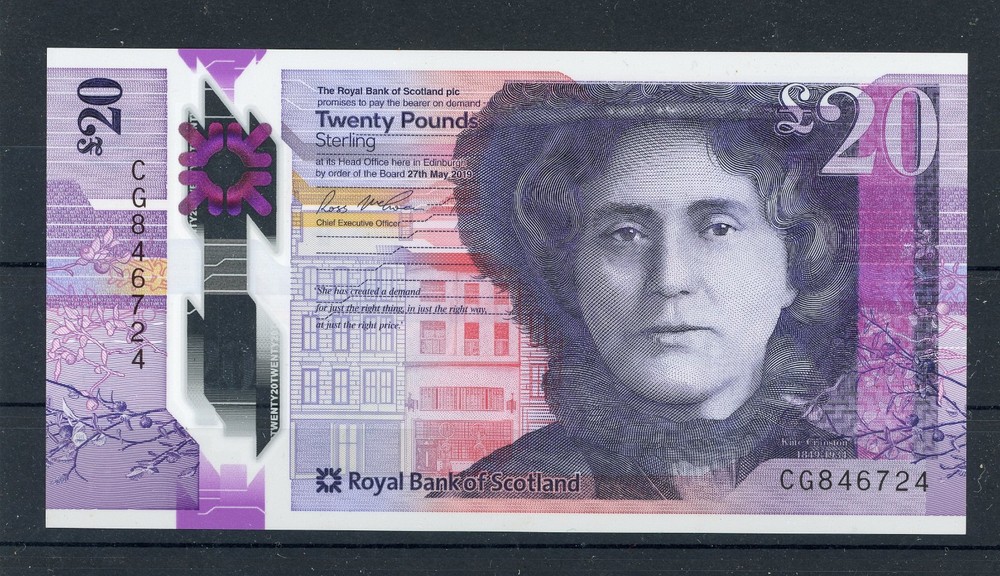 Scotland 20 Pound Banknote 2019 / Polymer .............................2/31474