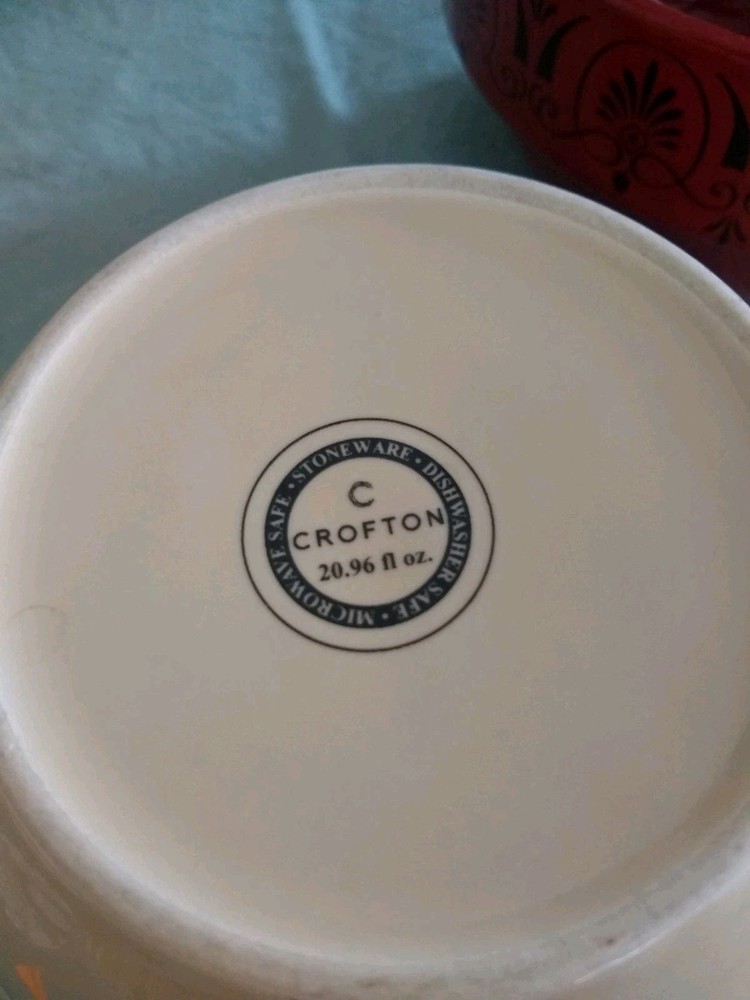 PAIR CROFTON STONEWARE 20.96 ML MIXING BOWLS