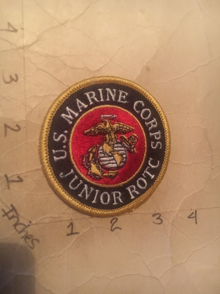 USMC US Marine Corps Junior ROTC patch 7/28/25