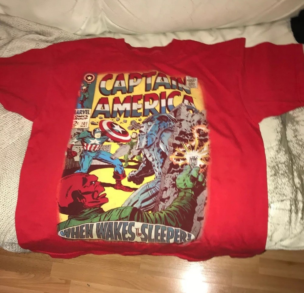 Marvel Comics Captain America When Wakes The Sleeper