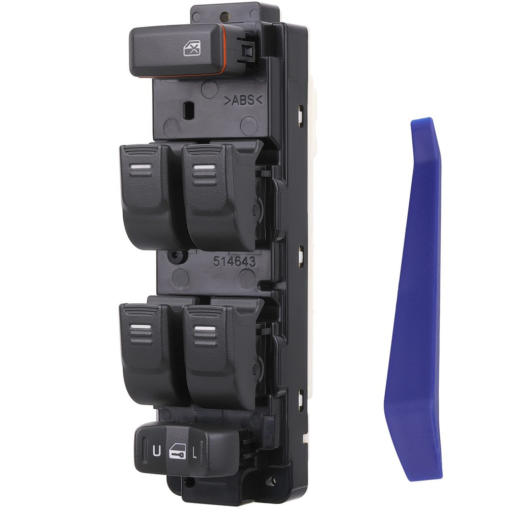 Obaee 25779767 Driver Side Master Power Window Switch Compatible with White