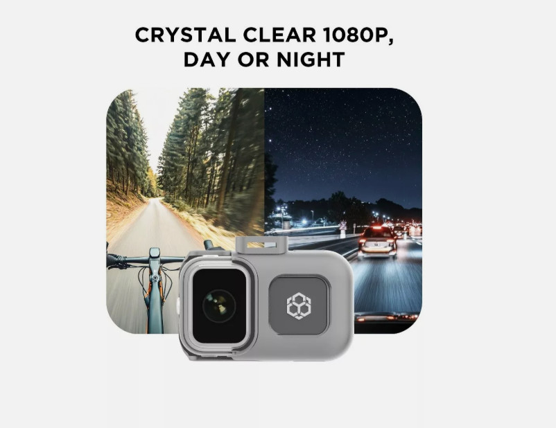 YADA beon Capture Cam (Mini Action & Dash Cam) 1080p - White