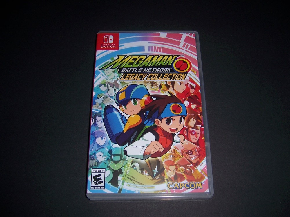 Authentic Case ONLY Replacement Switch Megaman Battle Network Legacy Collection