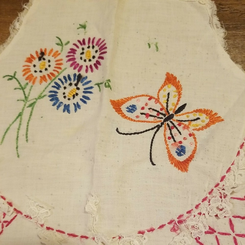Handmade Clothespin Bag (Needs Finishing)