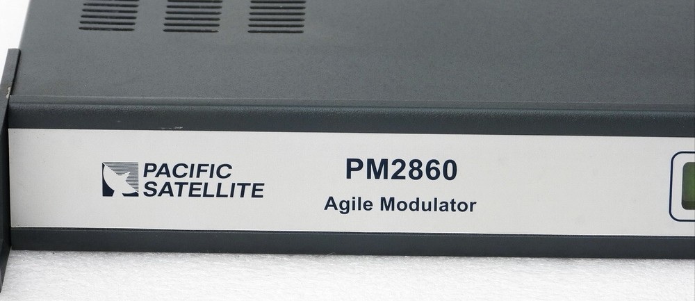PACIFIC SATELLITE MODEL PM2860 AGILE MODULATOR