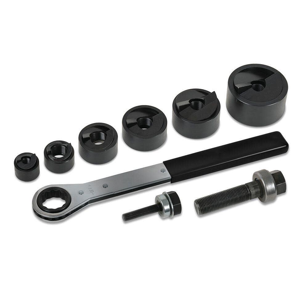 Klein Tools Knockout Punch Set With Wrench