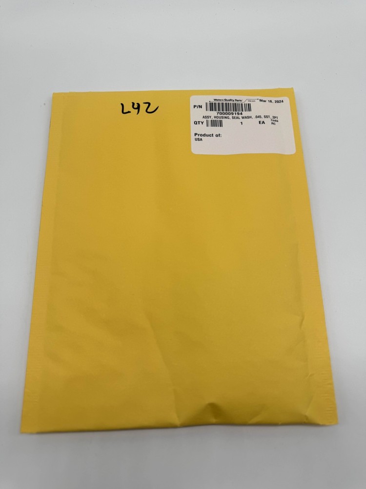 Assembly, Housing, Seal Wash, .045, SS, 2PT