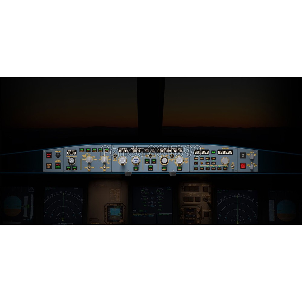 WINGFLEX A320 FCU CUBE +EFIS CUBE +RMP COMBO CUBE + Cube Stand for Flight Games